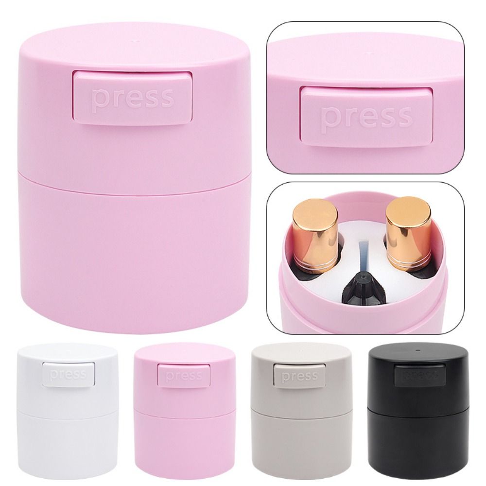 Food Storage Tank - Plastic opslagtank voor wimperlijm Verlenggereedschap Displaybox