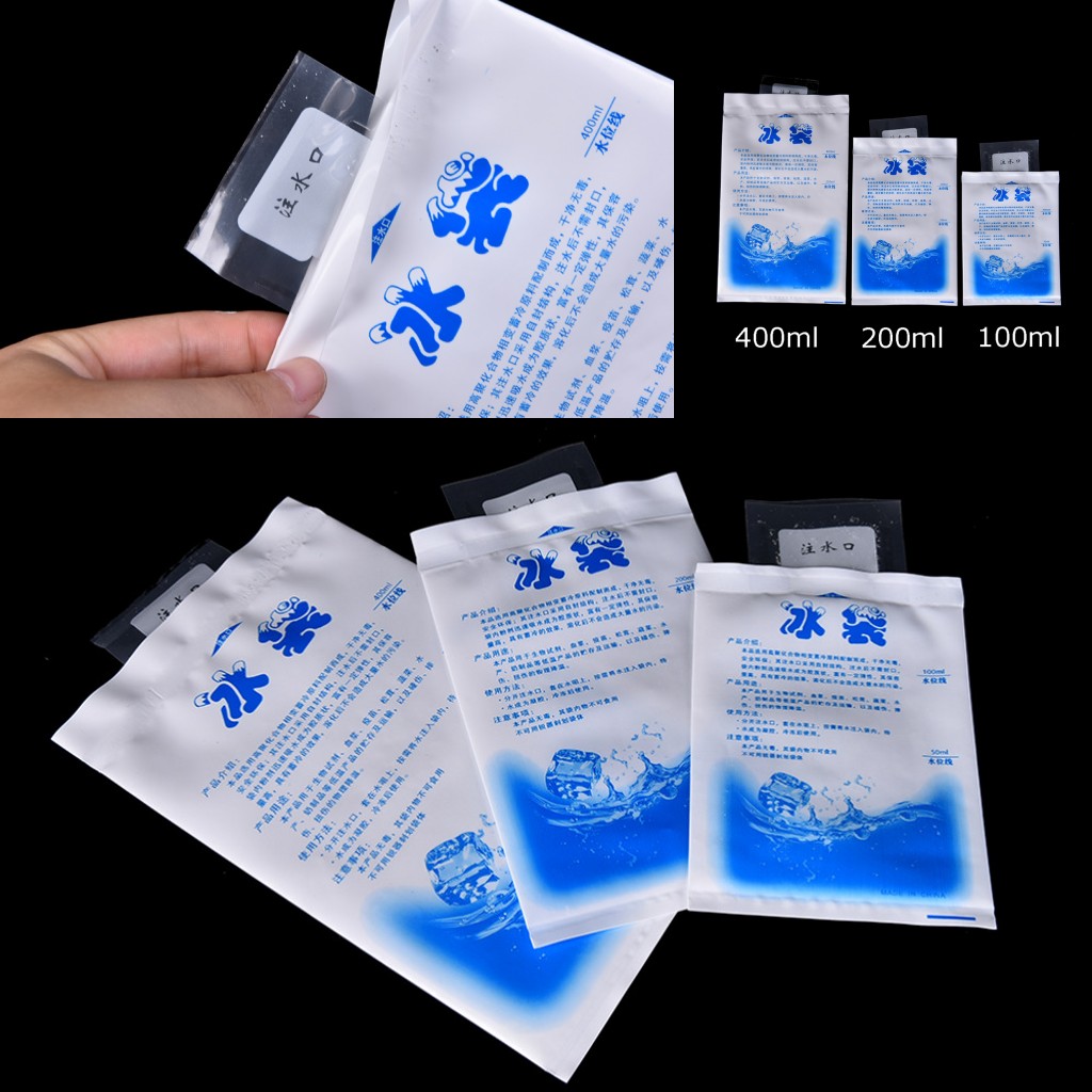 Food Storage Emergency - 5Pcs 100/200/400Ml Instant Koud Ijs Pack