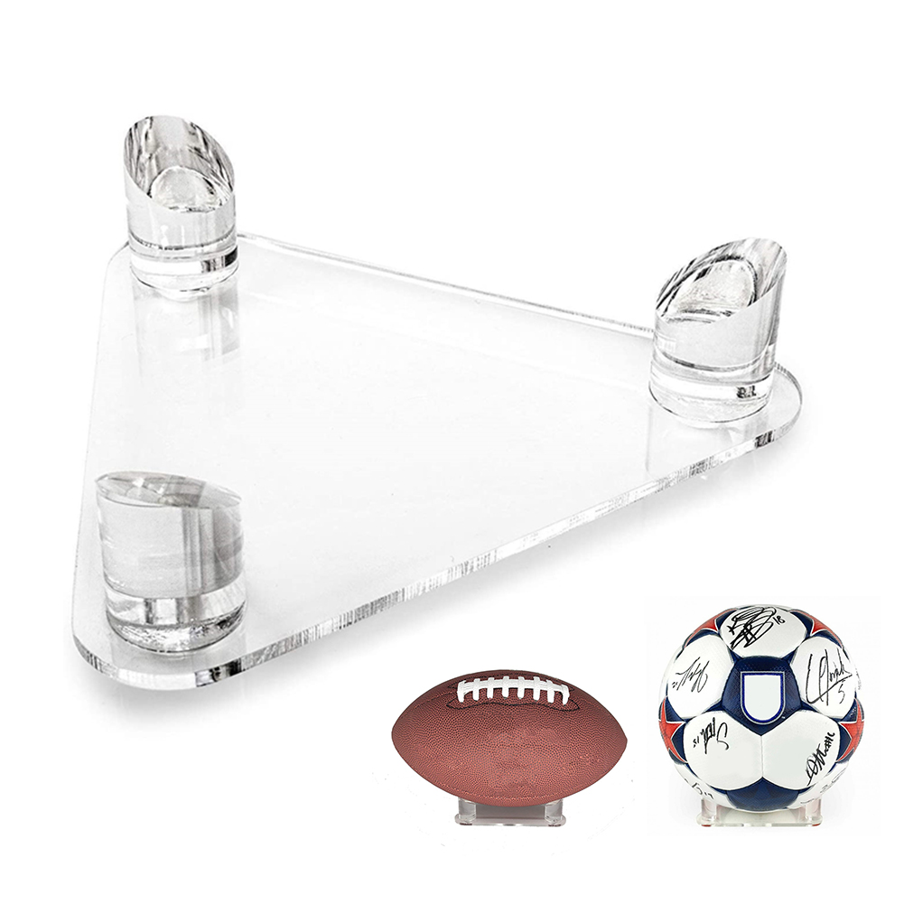 Food Storage Types - Deluxe Acryl Ball Stand Acryl Driehoek