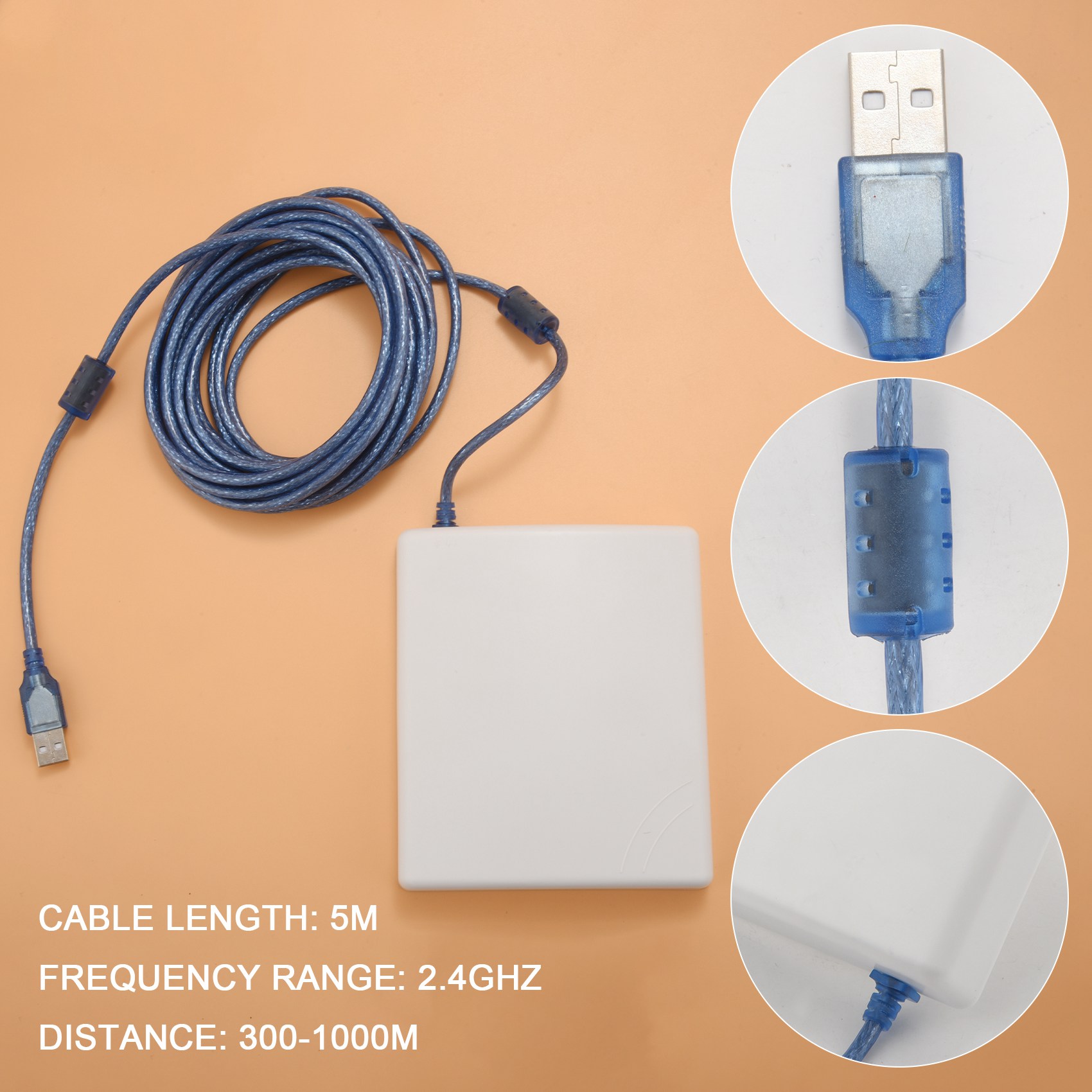 Food Storage Range - A04R-150Mbps High Gain 14DBi Antenne 5M