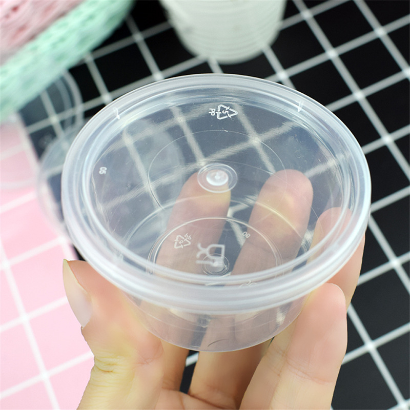 Xmas Food Storage Containers - 5/10 Stuks 100 Ml Wegwerp Plastic