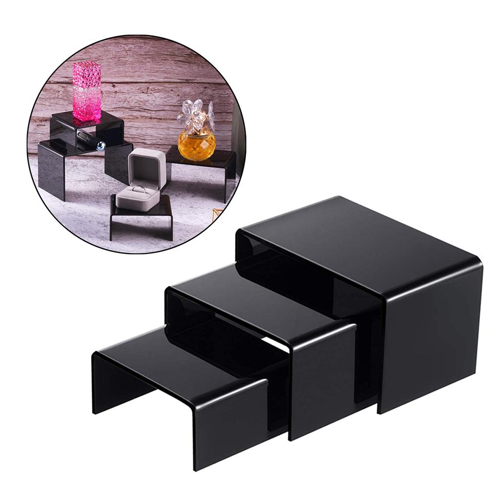 Food Storage Types - Acryl Display Risers Staan Driedelige Actiefiguurtjes