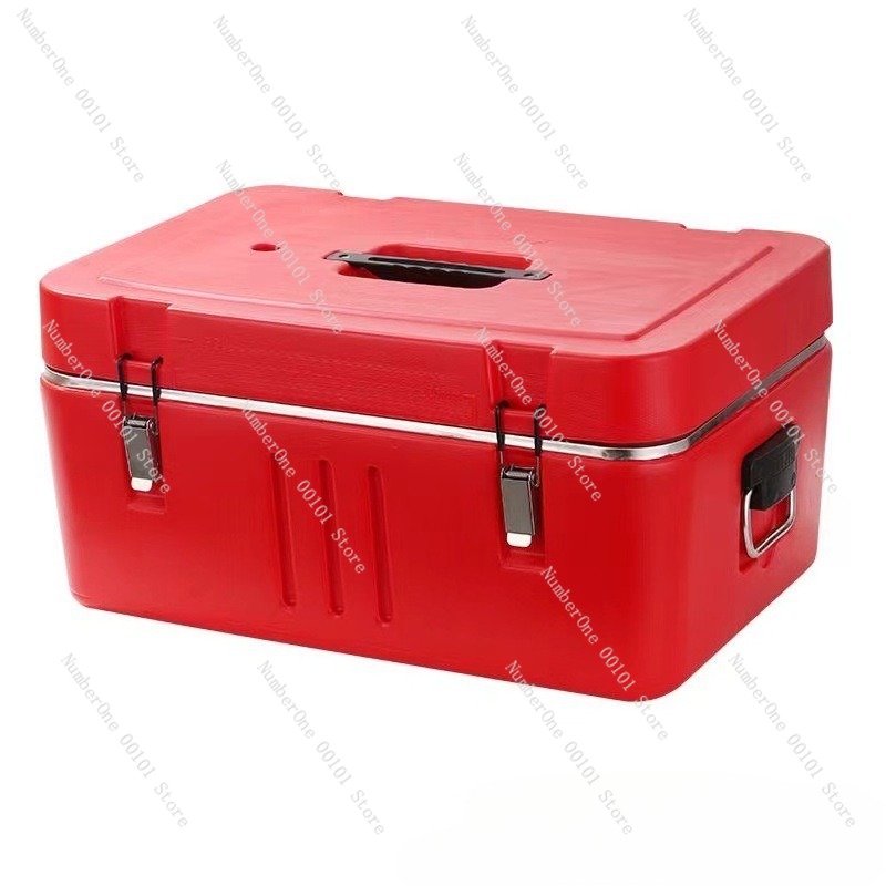 Food Storage In Cooler - 60L RVS Geïsoleerde Voedseltransportbox Commerciële Koel-