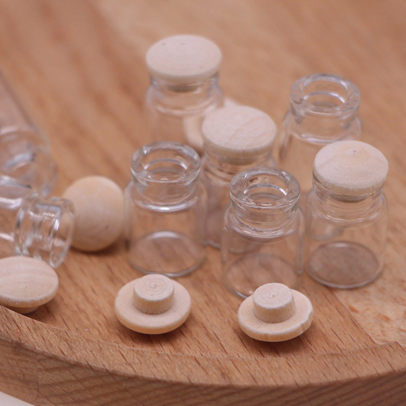 Food Storage Is - 4 Stuks 1:12 Poppenhuis Miniatuur Glazen
