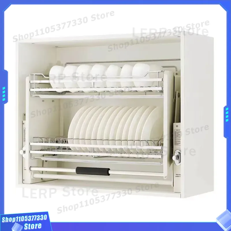 Food Storage Without Pantry - Uittrekbare opbergmand van roestvrij staal voor