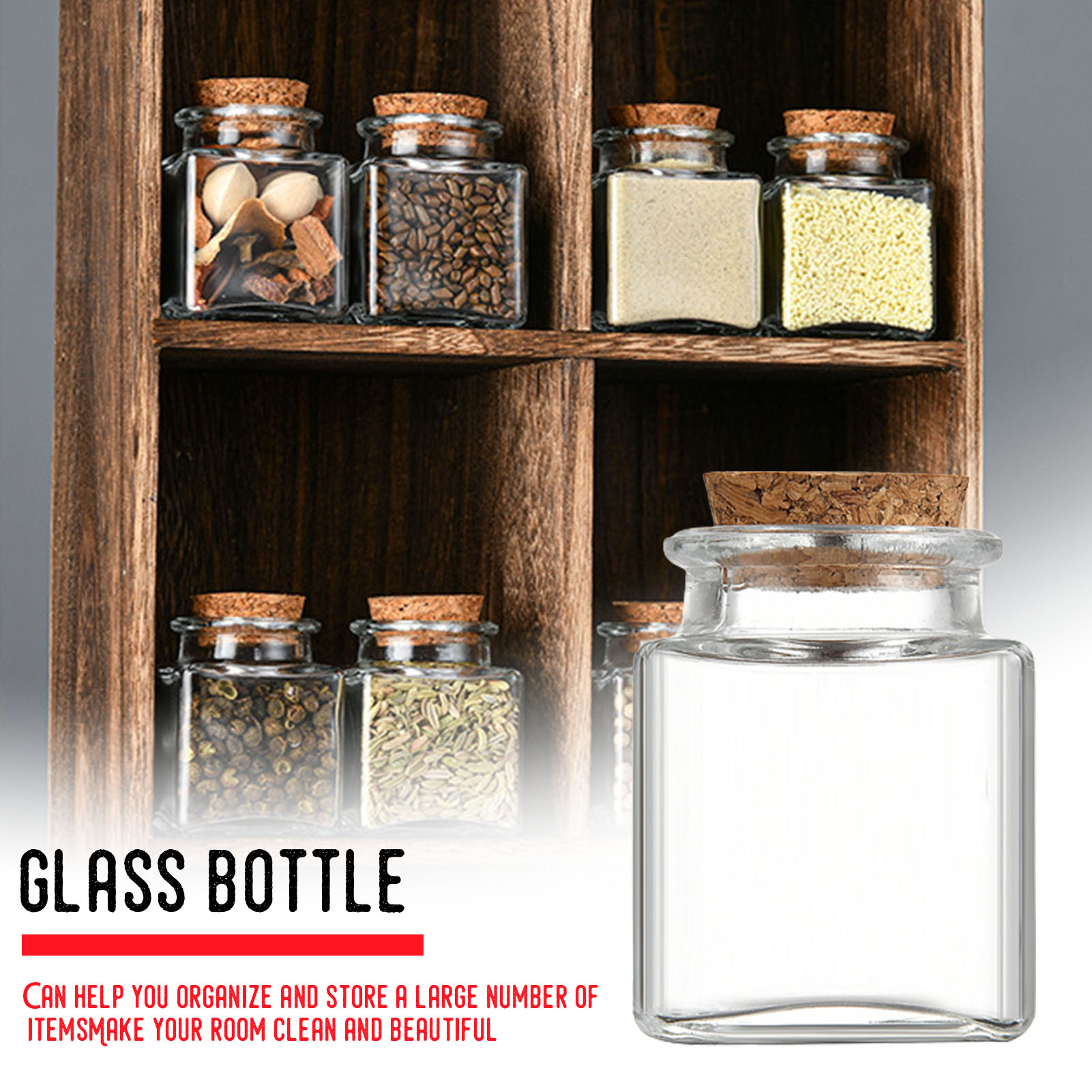 Food Storage Containers Glass - 1/5/10 Stuks Glazen Opslag Potten Keuken