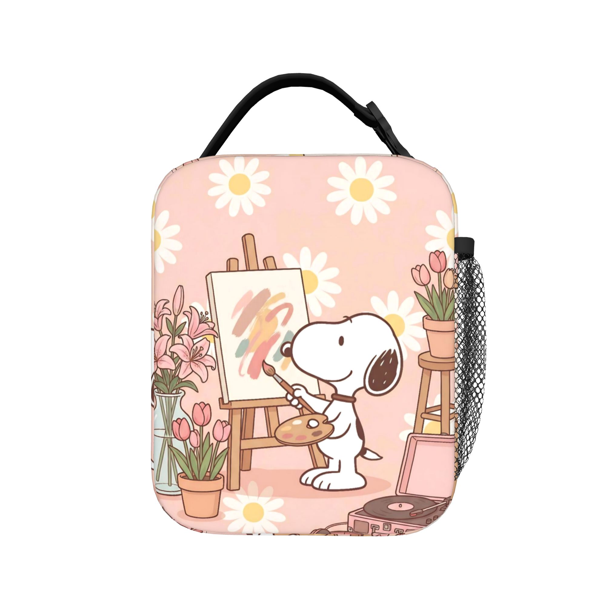 Food Storage In Cooler - Tekening Leuke S-Snoopys Geïsoleerde Lunchtas Draagbare
