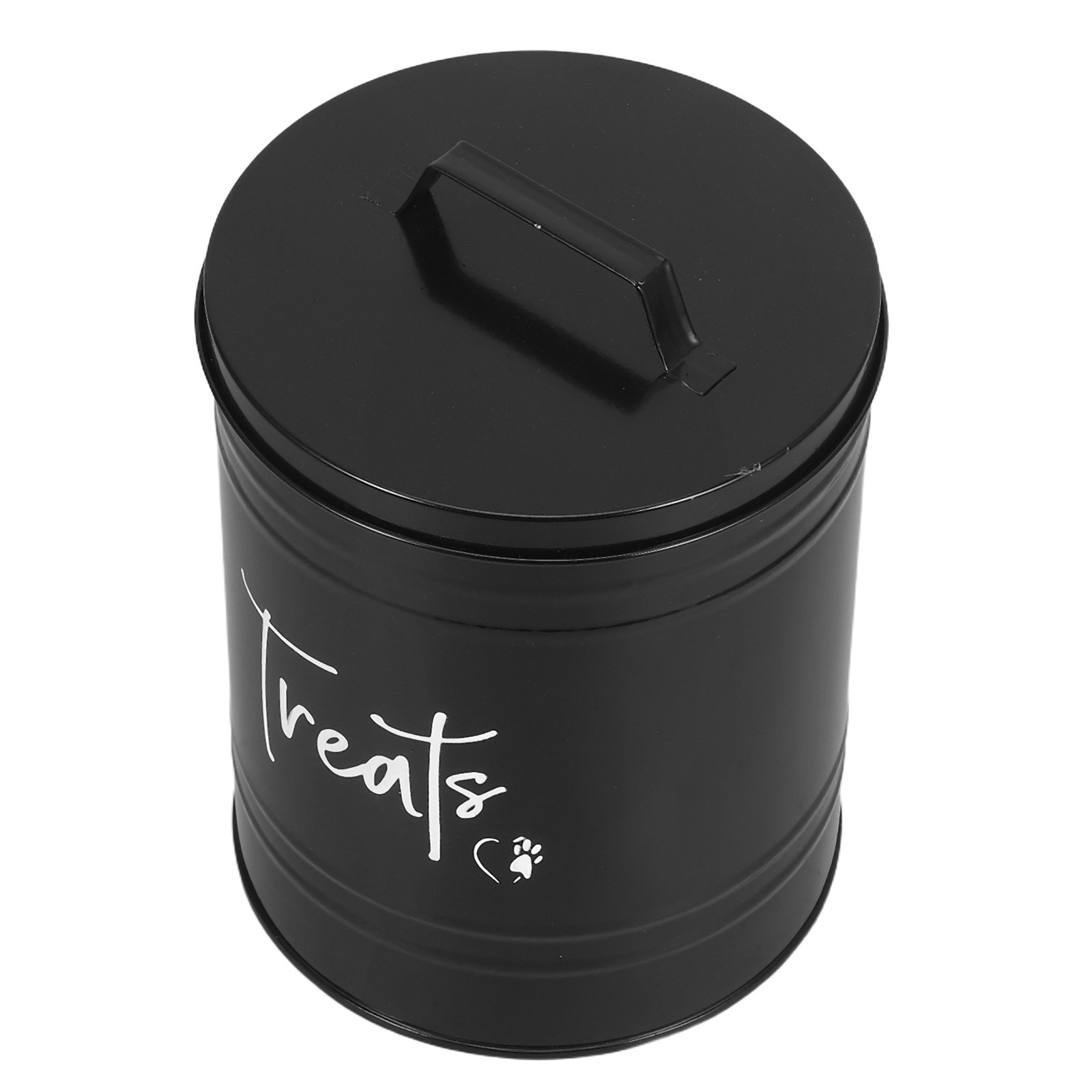 Food Storage For Dog - Metalen voedselopslagbak voor huisdieren, luchtdichte hondenkauwsnackcontainer,