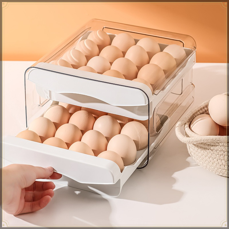 Food Storage Types - Eierenopbergbak van voedselveilige PP & PET,