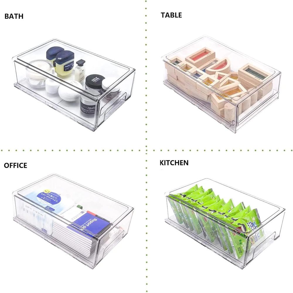 Transparante, stapelbare koelk - Food Storage Without Pantry recensie en prijs