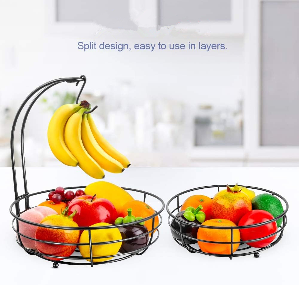 LMETJMA 2-Tier Aanrecht Fruitm - Food Storage Types recensie en prijs