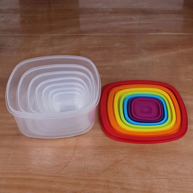Rainbow 7-delige voedselcontai - Food Storage Is recensie en prijs