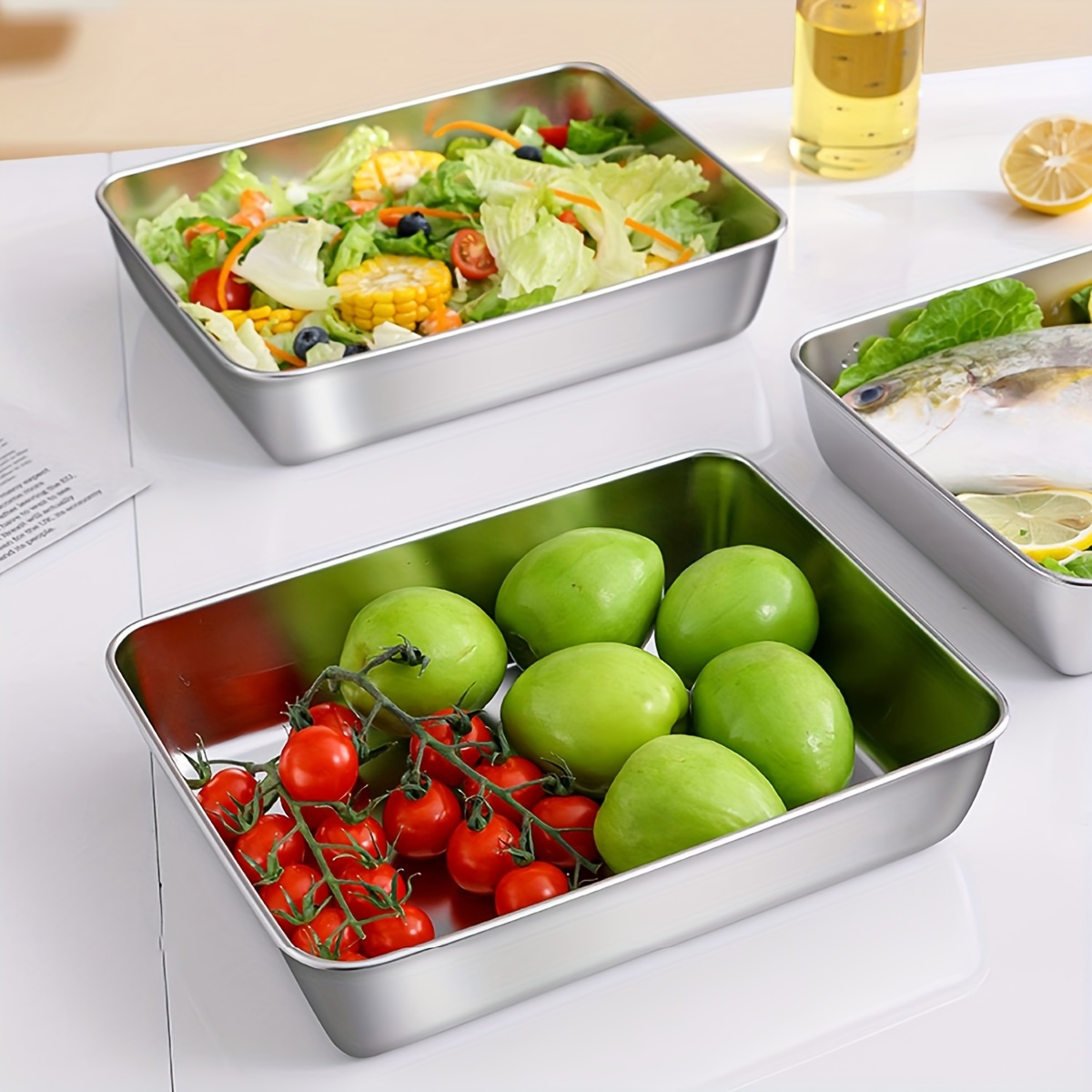 2-delige roestvrijstalen voeds - Food Storage Without Pantry recensie en prijs