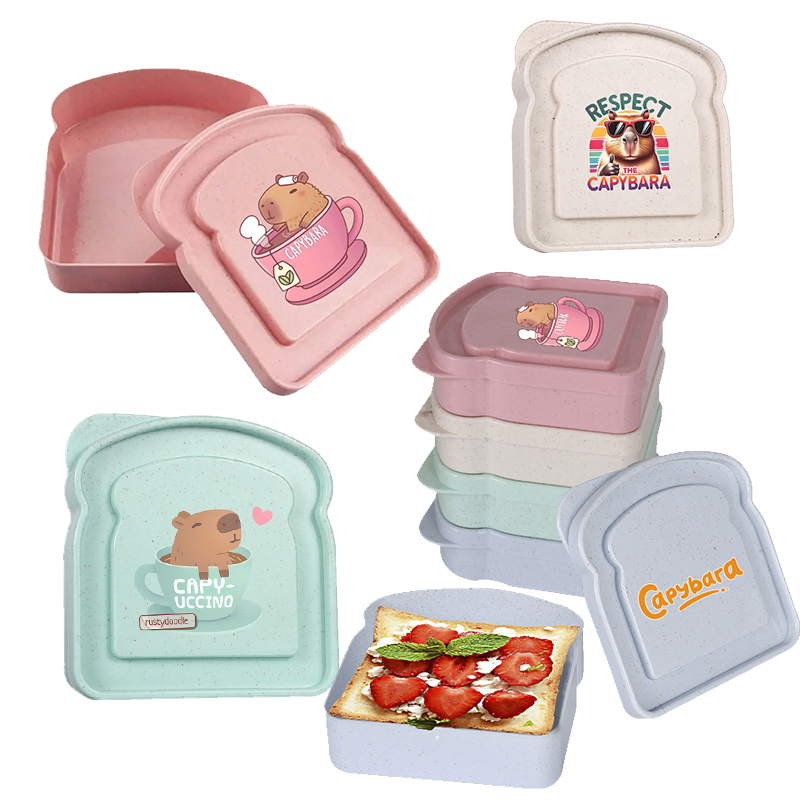 Capybara Sandwich Voedselopber - Food Storage Containers With Lids recensie en prijs
