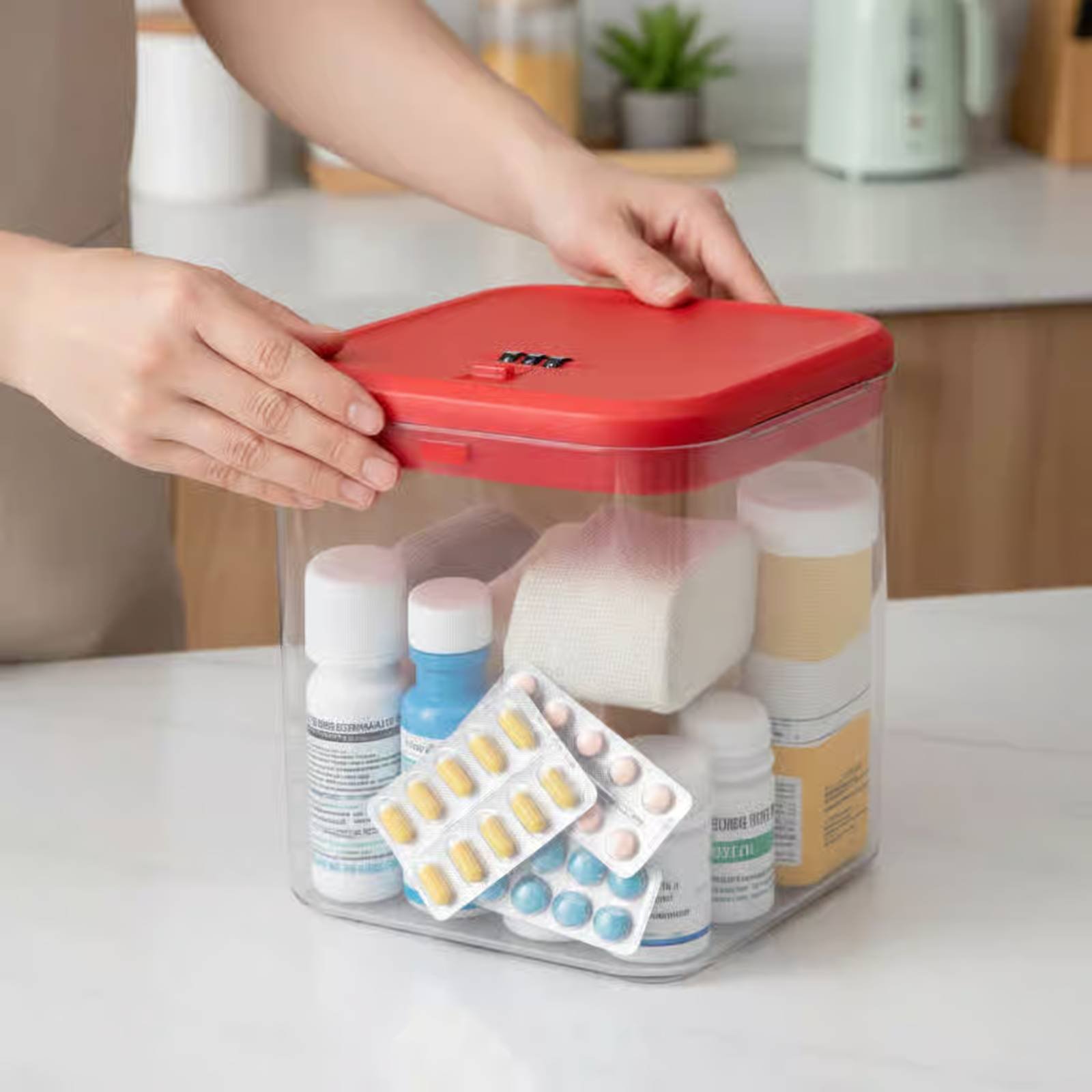 Doorzichtige afsluitbare doos  - Food Storage Is recensie en prijs