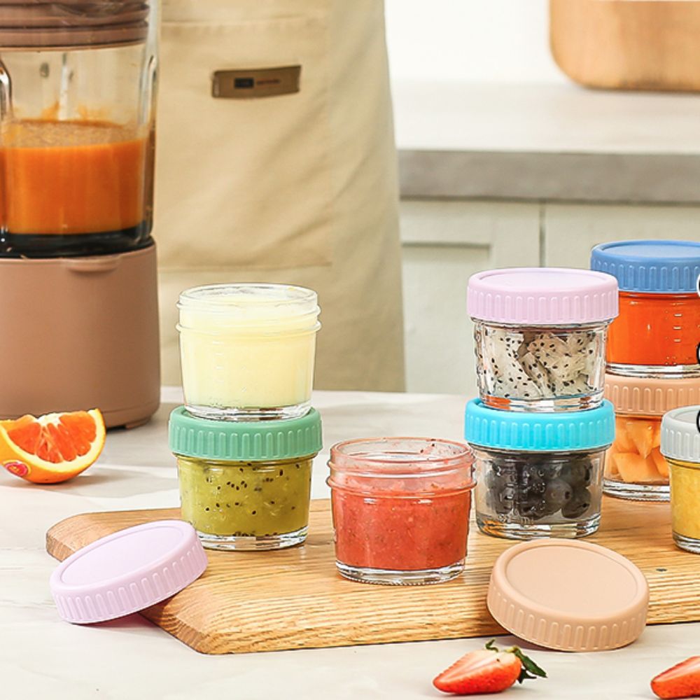 6 stks Mason Jar Glazen Babyvo - Food Storage Containers Glass recensie en prijs