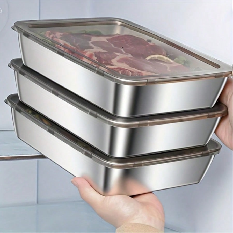6-delige (3 dozen + 3 deksels) - Food Storage Meal Prep recensie en prijs
