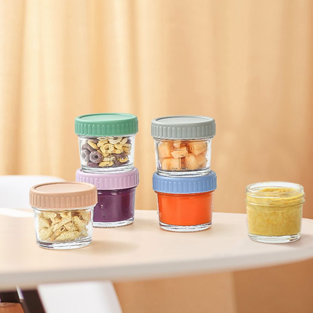 6 stuks glazen babyvoedingpot  - Food Storage Containers Glass recensie en prijs