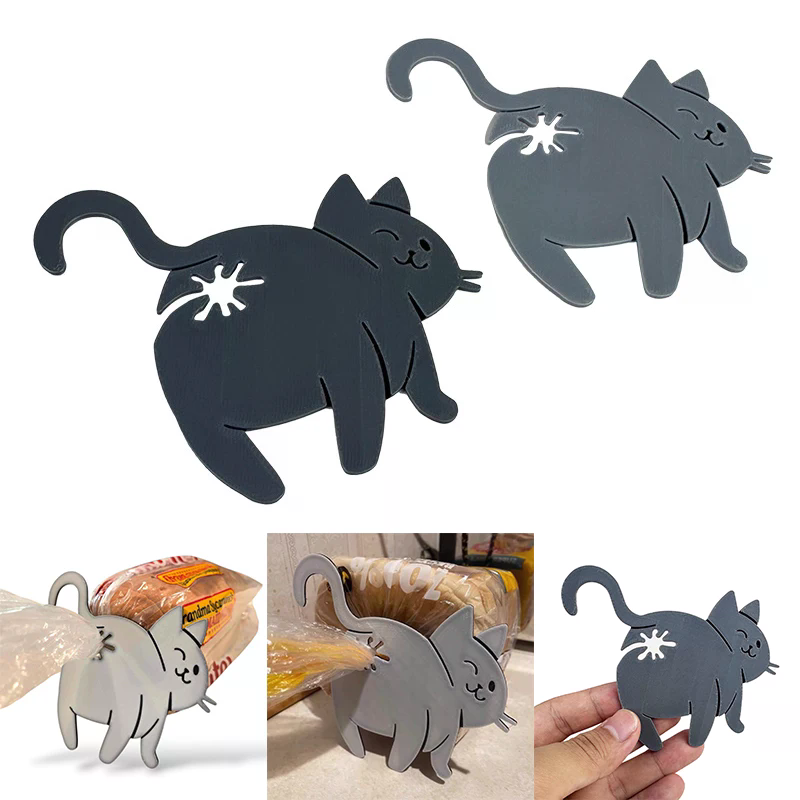 3D Kat Butt Brood Tas Clip Sna - Food Storage Zip Lock Bags recensie en prijs