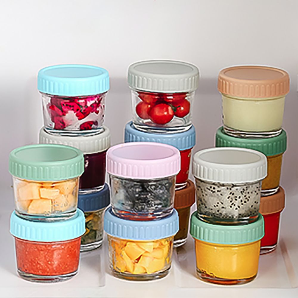 6 stuks glazen babyvoedingspot - Food Storage Containers Glass recensie en prijs
