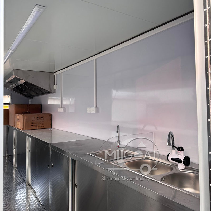 4m aanpasbare mobiele foodtruc - Food Storage Range recensie en prijs