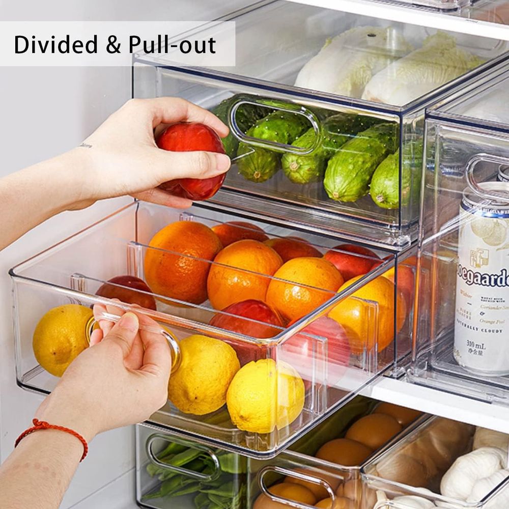 Transparante, stapelbare koelk - Food Storage Without Pantry recensie en prijs