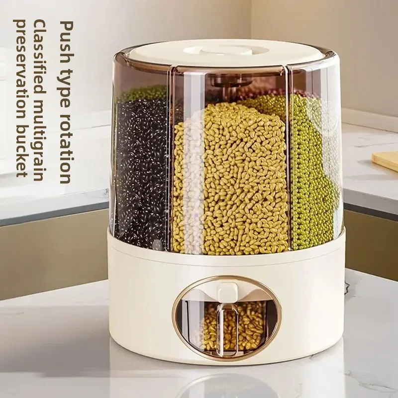 Afgesloten draaibare rijstvoor - Food Storage Tank recensie en prijs