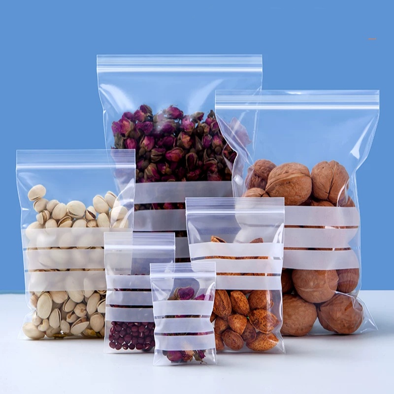 200 STKS PE Doorzichtige Plast - Food Storage Zip Lock Bags recensie en prijs