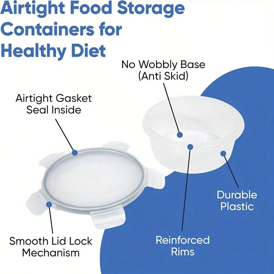 24-delige set voedselcontainer - Food Storage Meal Prep recensie en prijs