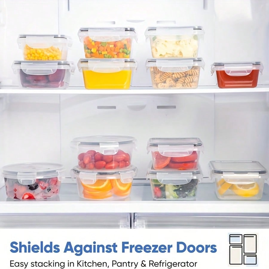24-delige set voedselcontainer - Food Storage Meal Prep recensie en prijs