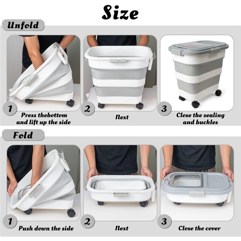 A53Q-Voedselopslagcontainer 1  - Food Storage For Dog recensie en prijs