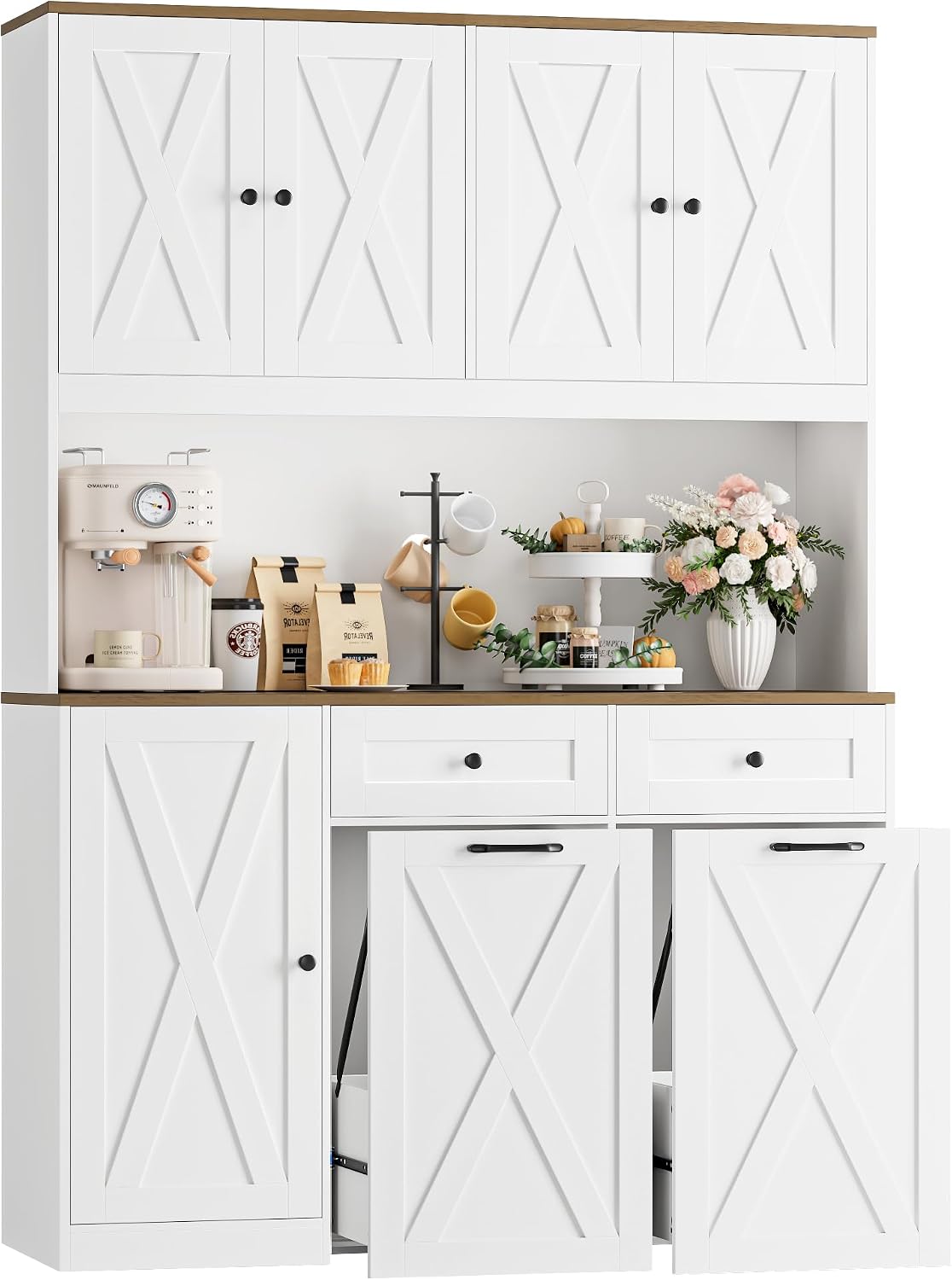Keukenkast houten vrijstaande  - Food Storage Without Pantry recensie en prijs
