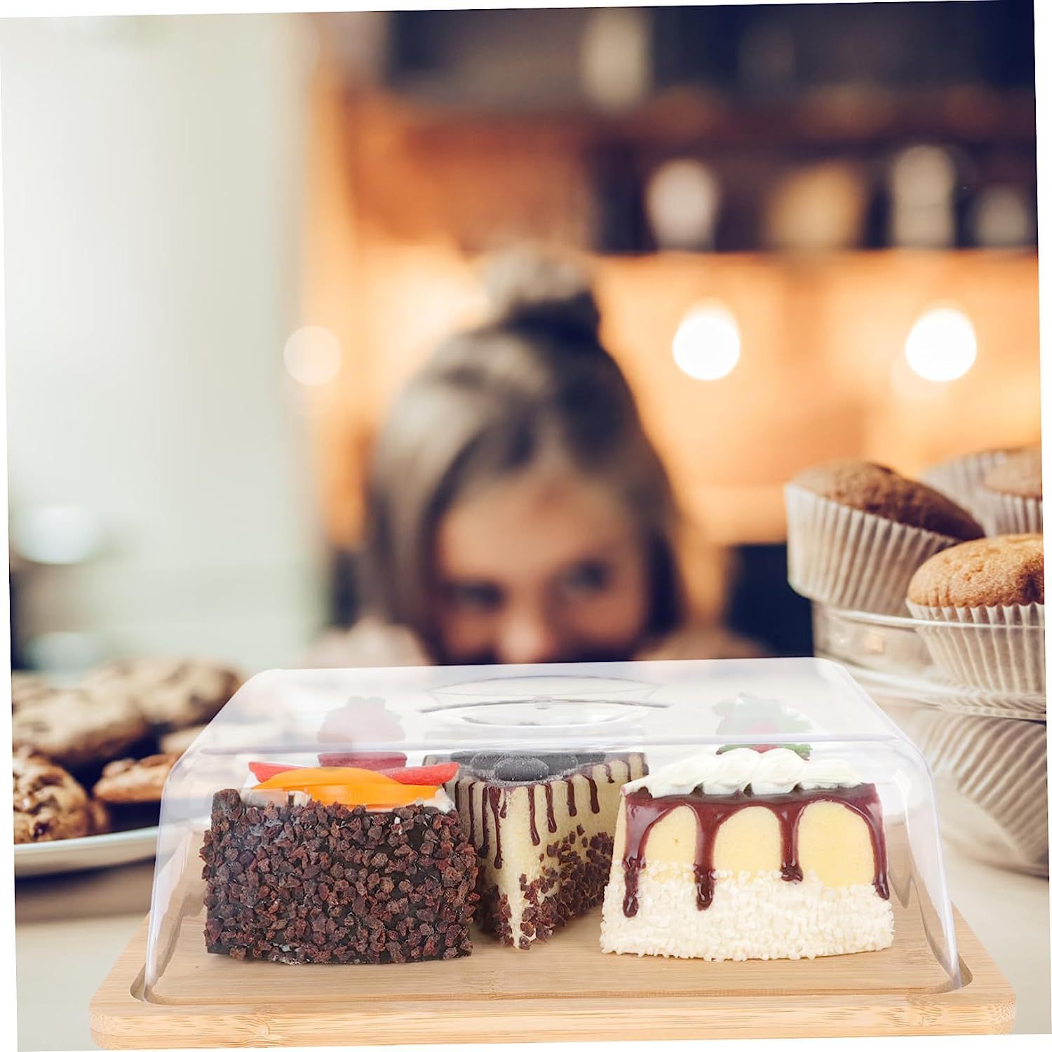 Bamboe Boterschaal Rechthoekig - Food Storage Containers Glass recensie en prijs