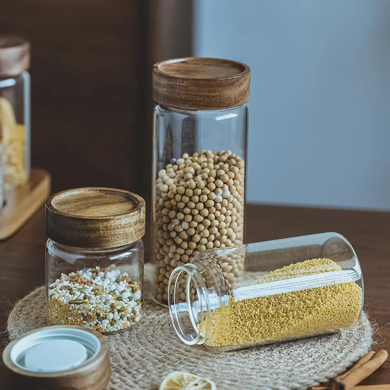 Houten Deksel Orgnizer Glas Lu - Food Storage Containers Glass recensie en prijs