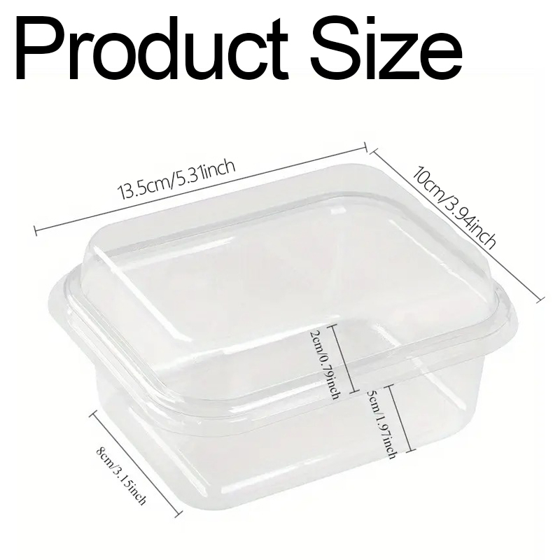 5/10/20PCS Transparante Taartd - Xmas Food Storage Containers recensie en prijs