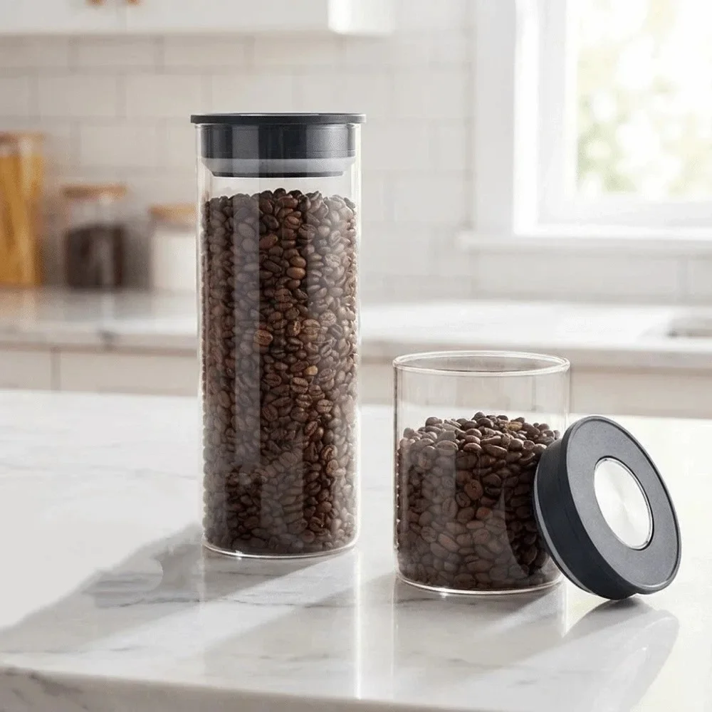 Glazen vacuümverzegelde tank T - Food Storage Types recensie en prijs