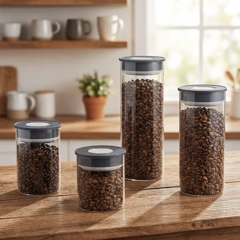 Glazen vacuümverzegelde tank T - Food Storage Types recensie en prijs