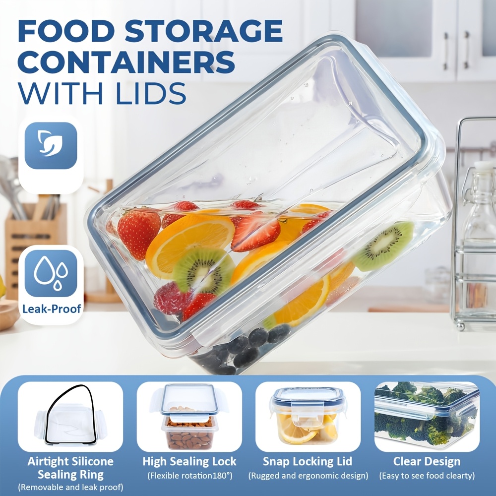 1-delige luchtdichte voedselop - Food Storage Meal Prep recensie en prijs