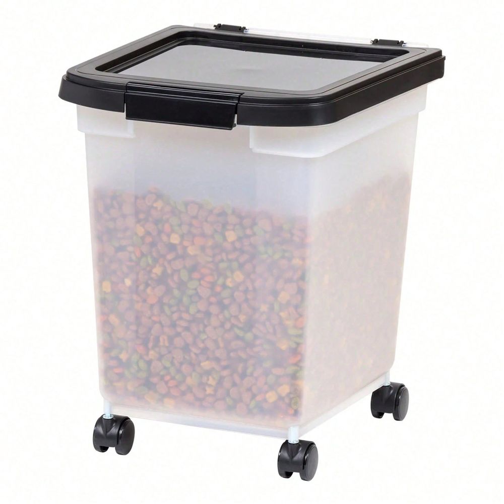 Transparante plastic opbergemm - Food Storage For Dog recensie en prijs