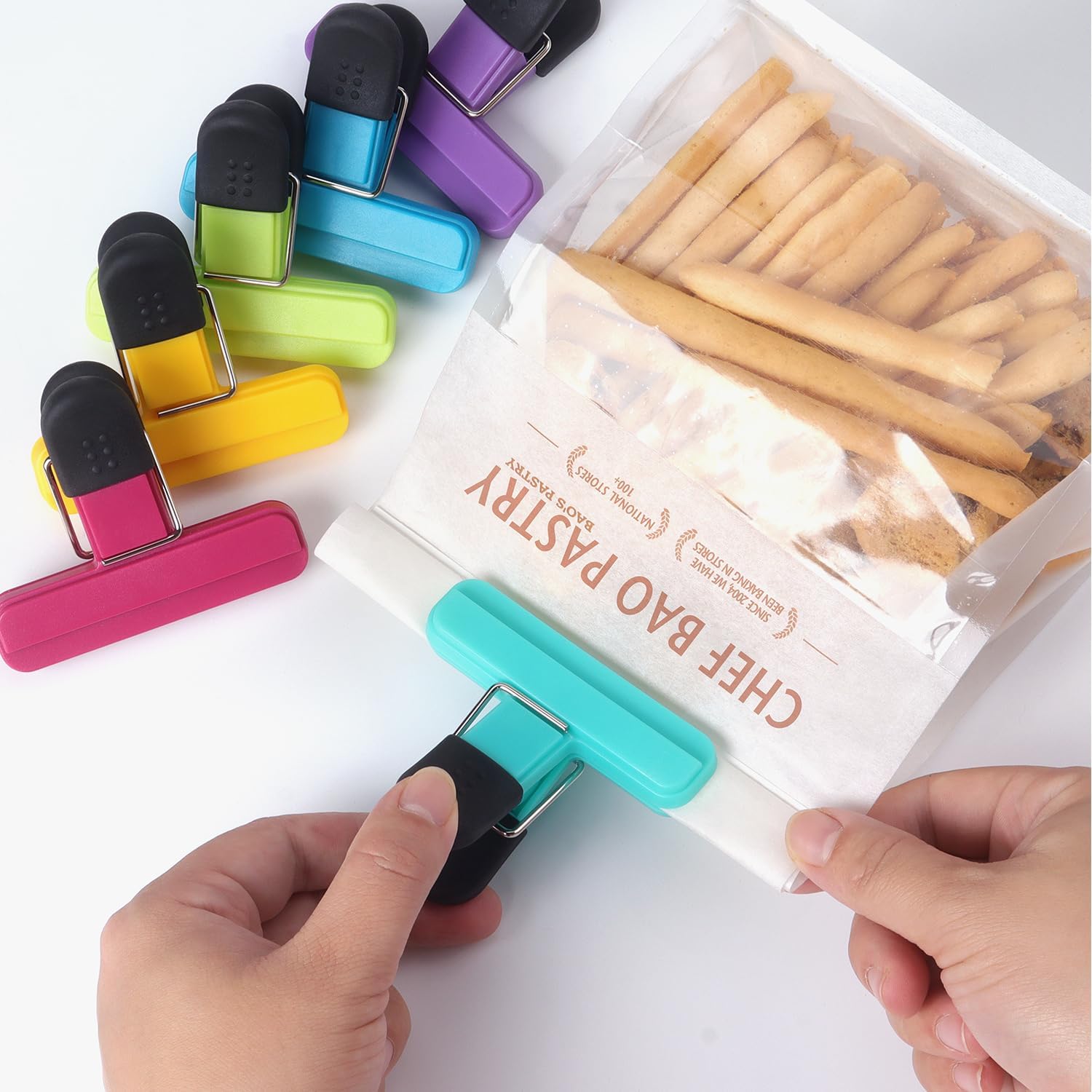 6 stuks verzegelclips van plas - Food Storage Zip Lock Bags recensie en prijs