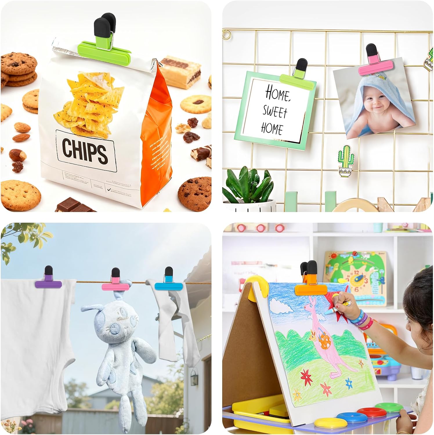 6 stuks verzegelclips van plas - Food Storage Zip Lock Bags recensie en prijs